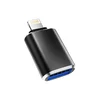 Adapter Lightning muski na USB zenski crni