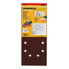 KWB set brusnih papira 115x280 GR40-180, 30/1 | drvo-metal, alu-oksid ( KWB 49818788 )