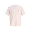JACK & JONES Majica JORPOST azur / rumena / roza / bela