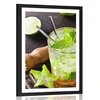 Plakat s paspartujem okusen Mojito - 20x30 no frame