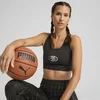 Womens Puma Stewie Prism Basketball Bra, Black, Size M, Clothing