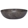 Umivaonik sivi O 40 x 12 cm mramorni