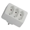 Razvodnik euro trostruki 16a 250v, beli
