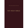 Niv, Holy Bible, Compact, Paperback, Burgundy, Comfort Print