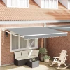 Sklopiva konstrukcija tende Bijeli 300 x 250 cm Aluminij