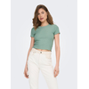 ONLY Majica Emma 15201206 Zelena Regular Fit