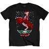 Aerosmith Majica Robo Santa Unisex Black S