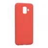 Maska Leather Look za Samsung A6/A600F (2018) crvena.