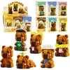 slomart LEAN TOYS Kocke gradbene Kapibara 3D figurica, 204/263 kosov