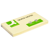 Blok tix kocka 125mm x 76mm 100lističev pastelno rumen KF10503