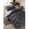 Lessentiel Maison Set posteljina Geometrik, 160x240 cm, Antracit