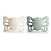 Frigg tolažilna duda - silikon Butterfly 0-6 m cream/sage