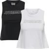 ženski top hmlTE CALI 2-PACK CROP COTTON TANK