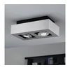 Eglo 64695 - LED spot svetlo LOKE PRO 2xGU10/5W/230V 3000K hrom