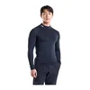 Under Armour Muška kompresijska majica HG Armour Comp Mock LS Black M