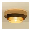 Plafonsko svetlo WENTA 1xE27/60W/230V prečnik 50 cm juta/braon