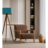 Atelier del Sofa Fotelja Lyke, Braon