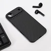 Carbon Fiber Maska za iPhone 17 Air 6.6, Crna
