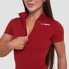 GymBeam Women‘s Ignite Cropped T-shirt Dark Red