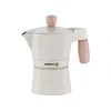 Korkmaz kafetijera Moka A5571, 3 šoljice, 150ml - bijela