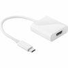 Goobay USB / HDMI adapter [1x USB-C™ vtič - 1x VDMI-vtičnica] bele barve Goobay