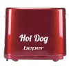 Beper BT.150Y Aparat za Hot dog, 750W, Crveni