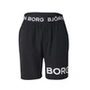 BJÖRN BORG Športne hlače črna/bela