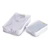 Travel Blue Shirt Organiser White