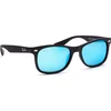 Ray-Ban Junior New Wayfarer Junior RJ9052S 100S55 M (47) Črna/Modra