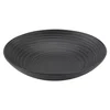 Gastro globok krožnik Lava Stone 22 cm, črn (6 kos)