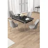 Hanah Home Trpezarijski set, 5 komada, Sivi