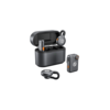 Hollyland LARK M2S Wireless Lavalier Microphone Mini Combo (with Camera RX + USB-C RX, Space Gray)