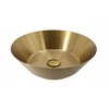 Metalni lavabo COPEN nadgradni 400x125mm brušeni mesing