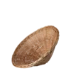 Okrogel pleten koš za kruh O 50 cm H: 20 cm — Flow Wicker - 593680