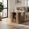 Hanah Home pomoćni sto Ventro, 45 cm, peščar / prirodno drvo