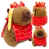 shumee Plišasta igrača Capybara King Crown Plišasta igrača za otroke 25 cm