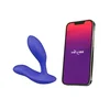 We-Vibe Stimulator prostate z aplikacijo in daljincem We-Vibe VECTOR+, moder