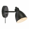 Markslöjd 108712 - Zidna lampa STORY 1xE14/40W/230V crna