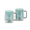 Lamart LT9124 Dvodelni komplet kozarcev za čajVaso, 250 ml, zelena