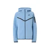 Nike Sportswear Jopa na zadrgo TCH FLC 2 mornarska/nebeško modra