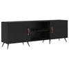Vidaxl TV omarica Črni hrast 150 x 30 x 50 cm Konstruiran les