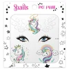 SNAILS Tetovaže za lice Unicorn Star