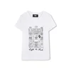 Karl Lagerfeld Kids Majica Z30494 D Bela Regular Fit