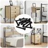 Šestarasti vijak s čepom 3072 pcs Crna 7 x 40 mm Željezo