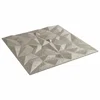 Zidne panele 24 pcs Ametist beton 50 x 50 cm XPS pjena