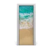 tulup.si Samolepilni tapete na vratih Plaža in morje 75x205 cm
