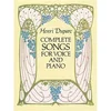 DUPARC H;COM.SONGS FOR VOICE + piano