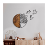 WALLXPERT Zidna dekoracija Tree And Birds 2