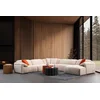 Atelier del Sofa Ugaona garnitura Flamingo, 335x385x80 cm, Krem