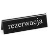 Hendi Dvostranska informativna tabla REZERVACIJE, pleksi steklo PL - 663523